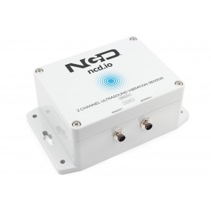 National Control Devices - General Sensor Inputs, 4-20mA Input Monitoring, 2 Channel Industrial IoT Long Range Wireless Ultrasound Vibration Sensor